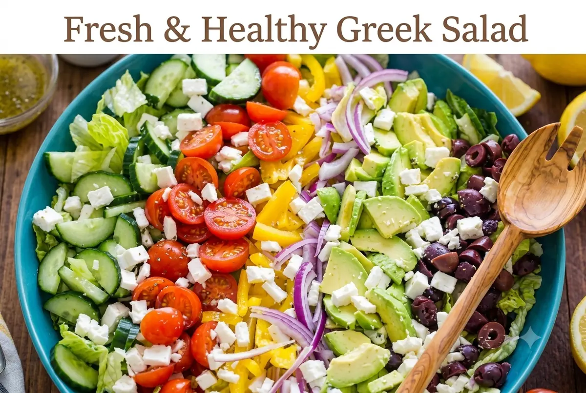 Fresh & Healthy Greek Salad